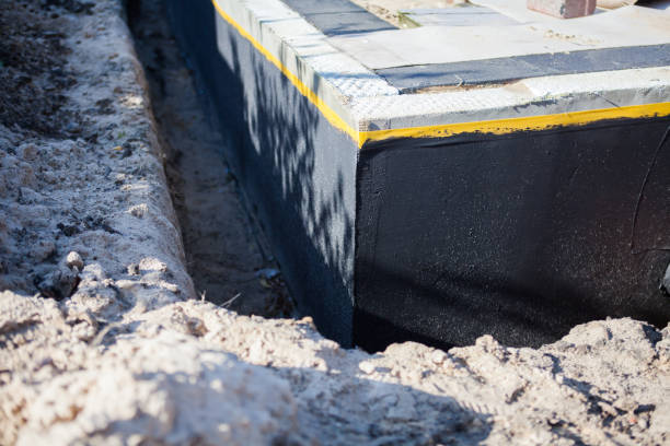Professional Waterproofing technician working in Peebles, OH
